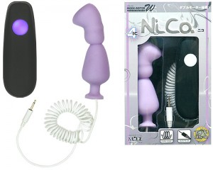 日本MODE＊ROTOR-W Nico四段變頻雙震動G點震蛋棒
