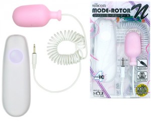日本MODE＊ROTOR 四段變頻高級矽膠N震蛋（粉）
